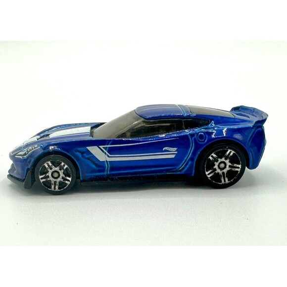 Other - Hot Wheels Corvette  C7 Z06 GM NAVY BLUE  WHITE STRIPES